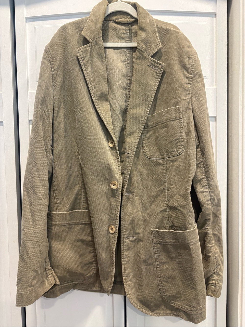 We The Free Tan Corduroy Blazer Jacket